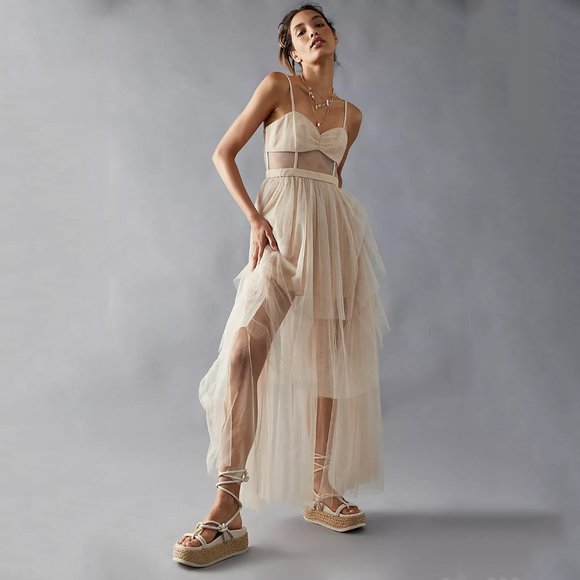 Free People x FAME AND PARTNERS Francise Maxi Dress - Picture 4 of 7